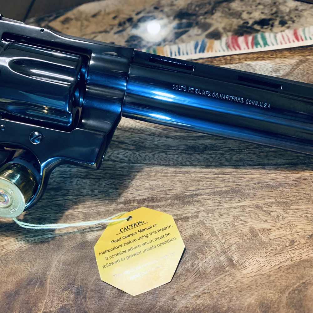 1979 Colt Python. 6” Royal Blue. NIB,Collector Grade, Perfect Condition-img-40