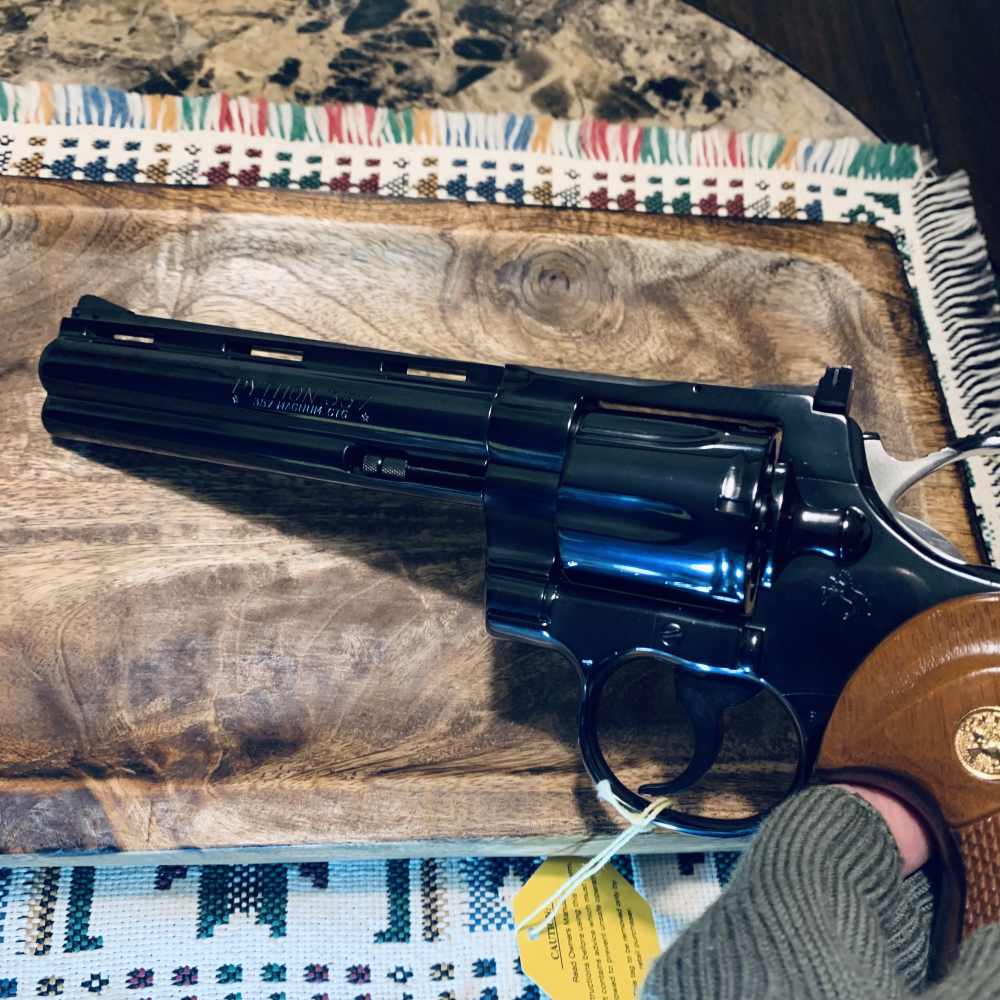 1979 Colt Python. 6” Royal Blue. NIB,Collector Grade, Perfect Condition-img-34