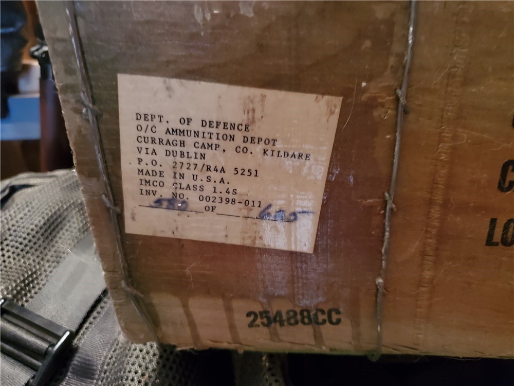 Original Irish Contract Winchester .303 Ball Ammunition-img-2