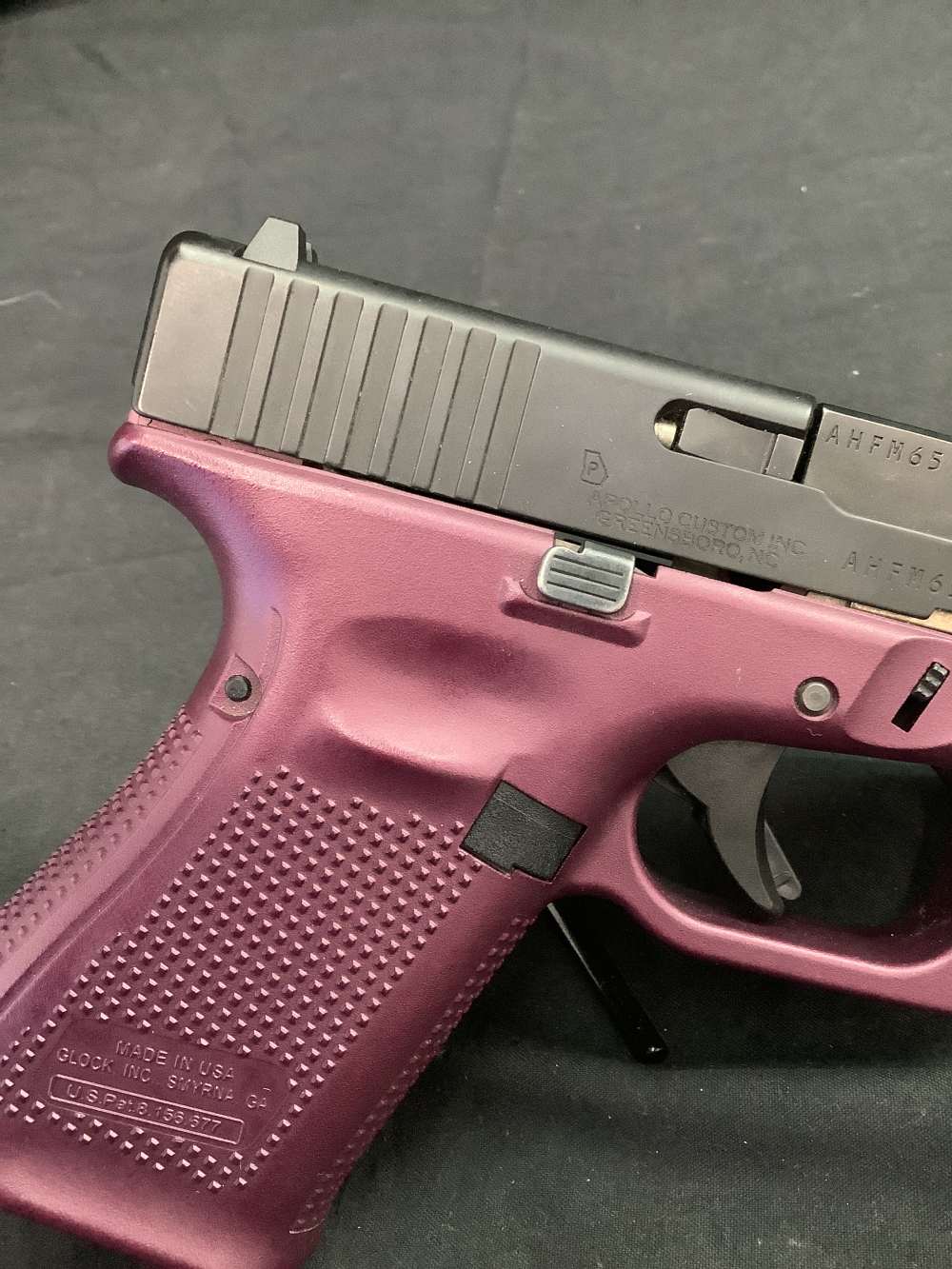 Glock 19 Gen 5 9mm Black Cherry 15rd mags-img-3