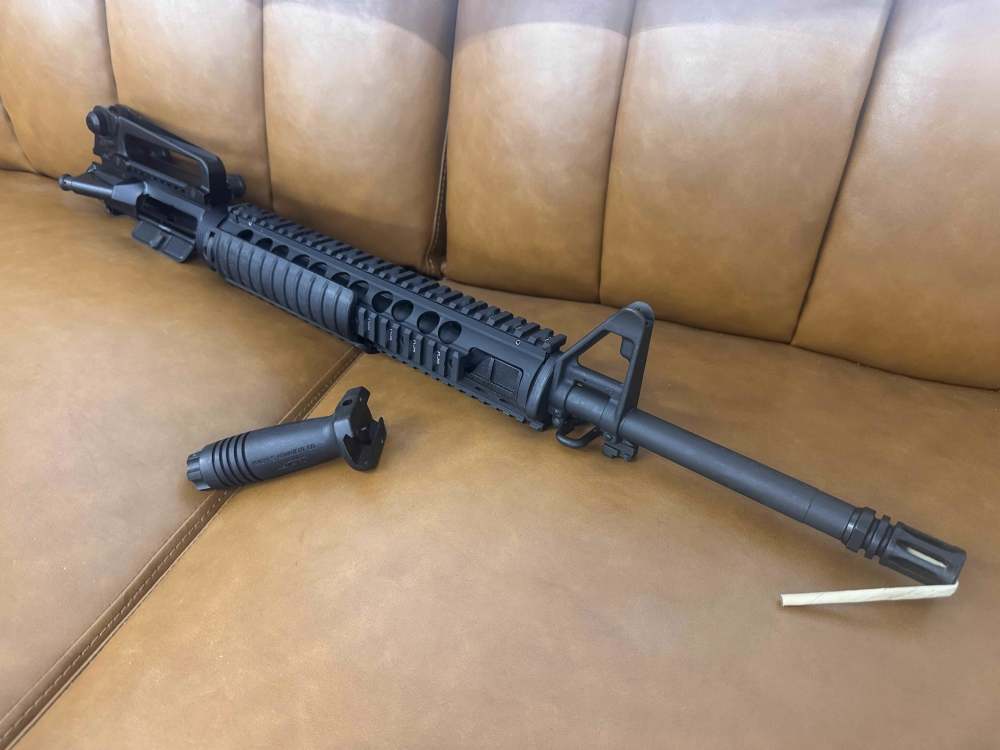 20" Colt M16 A4 Upper C MP Marked Barrel P+S M5 RAS/Panels/Vertical Grip-img-0