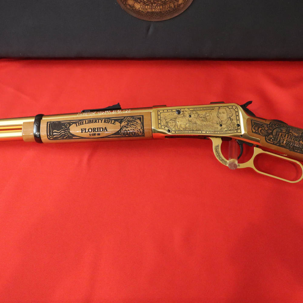 MOSSBERG 464 .30-30 The Liberty of Florda Freedom  Engraved lwojima 5 of 10-img-8