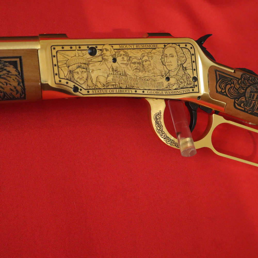 MOSSBERG 464 .30-30 The Liberty of Florda Freedom  Engraved lwojima 5 of 10-img-12