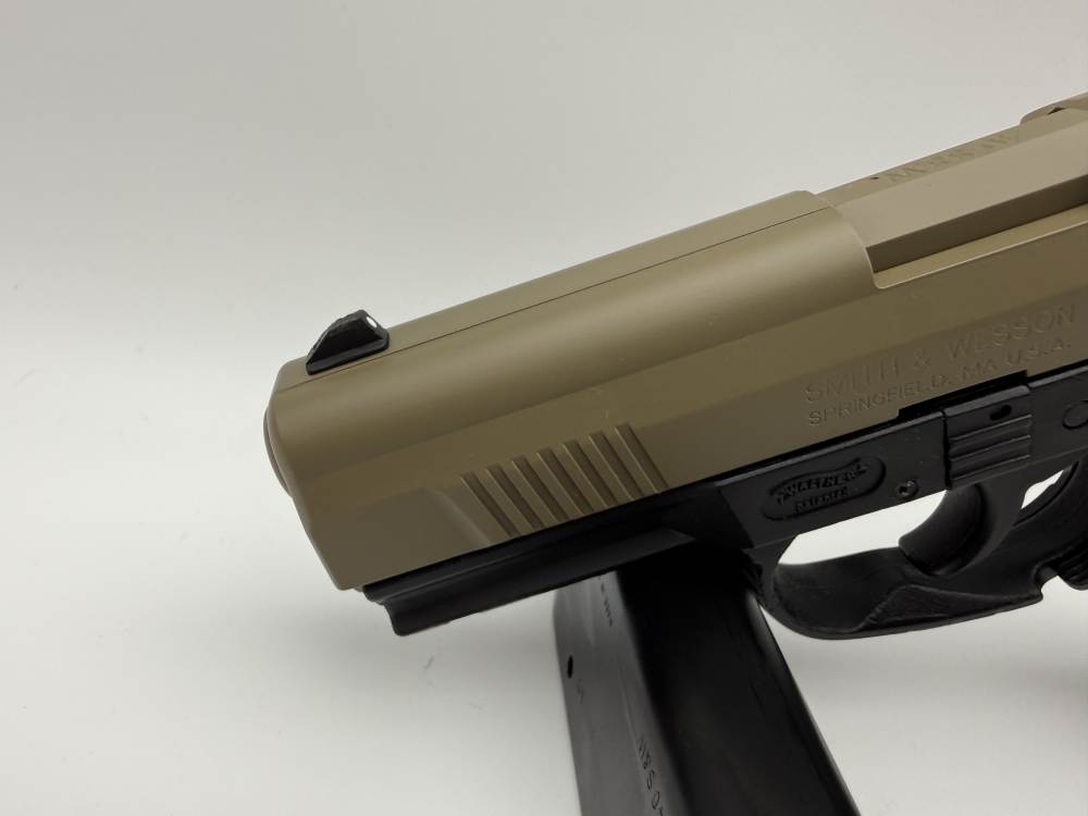 Preowned Smith & Wesson (Walther) SW990l Sw99ol .40 S&W FDE Cerakote -img-2