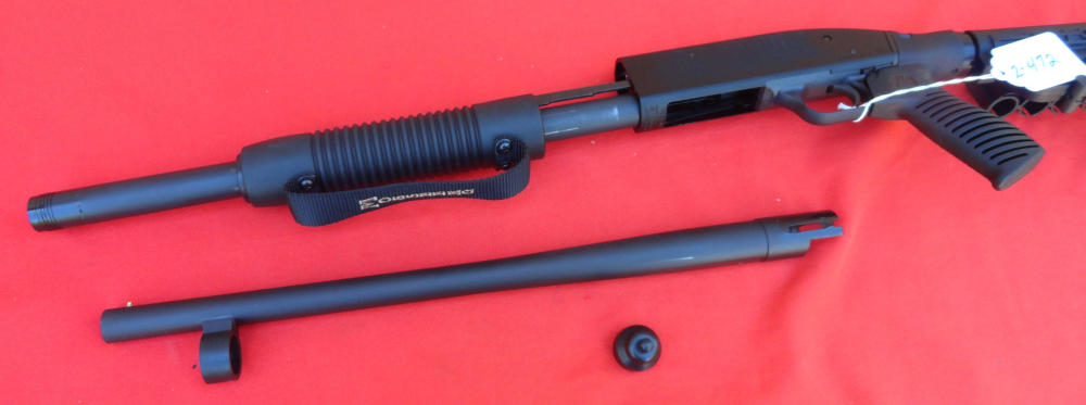 Mossberg 590 12 Gauge FLEX Tactical Shotgun, 6-Position Stock, Side Saddle-img-24