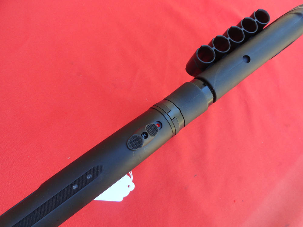 Mossberg 590 12 Gauge FLEX Tactical Shotgun, 6-Position Stock, Side Saddle-img-19
