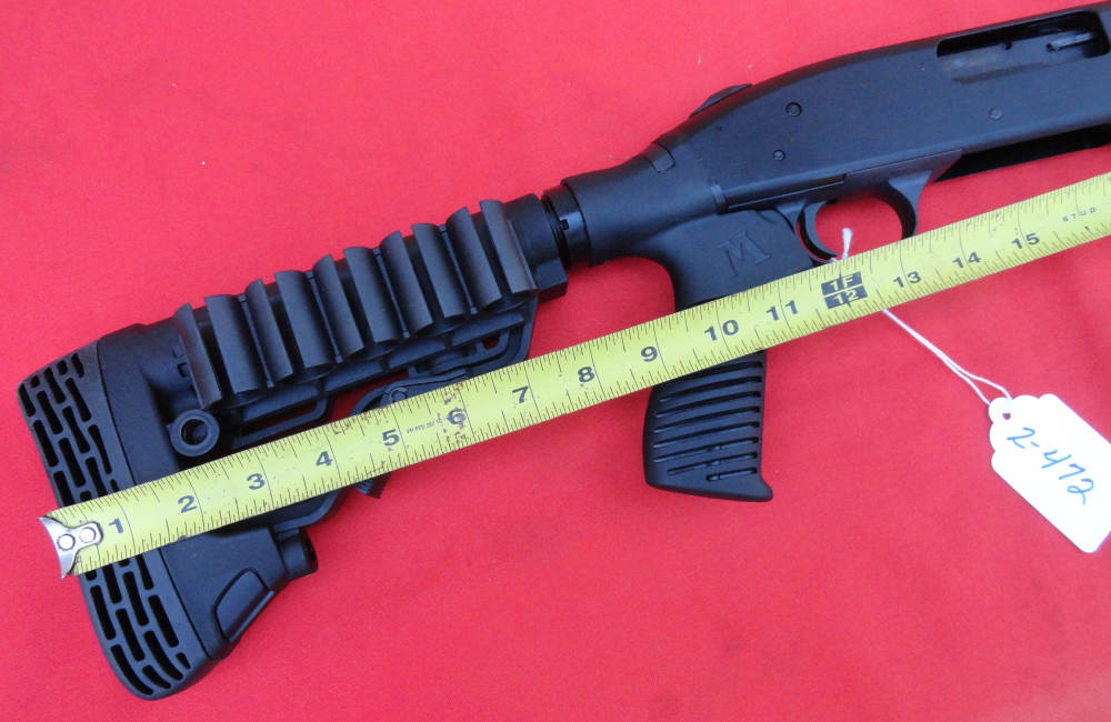 Mossberg 590 12 Gauge FLEX Tactical Shotgun, 6-Position Stock, Side Saddle-img-3
