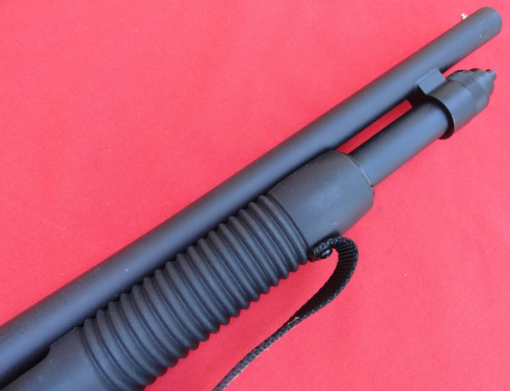 Mossberg 590 12 Gauge FLEX Tactical Shotgun, 6-Position Stock, Side Saddle-img-8