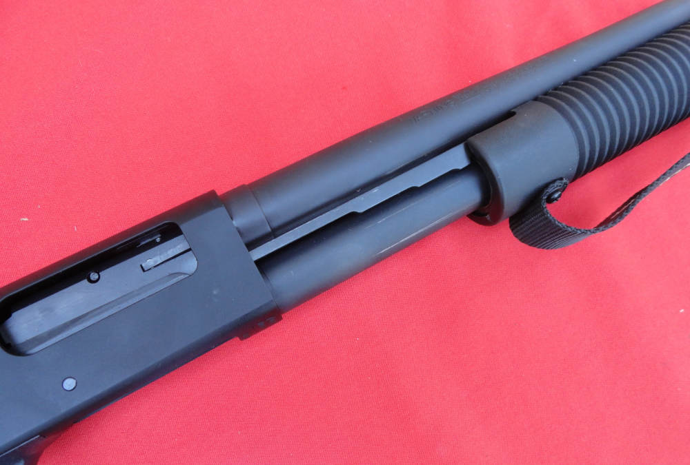 Mossberg 590 12 Gauge FLEX Tactical Shotgun, 6-Position Stock, Side Saddle-img-7