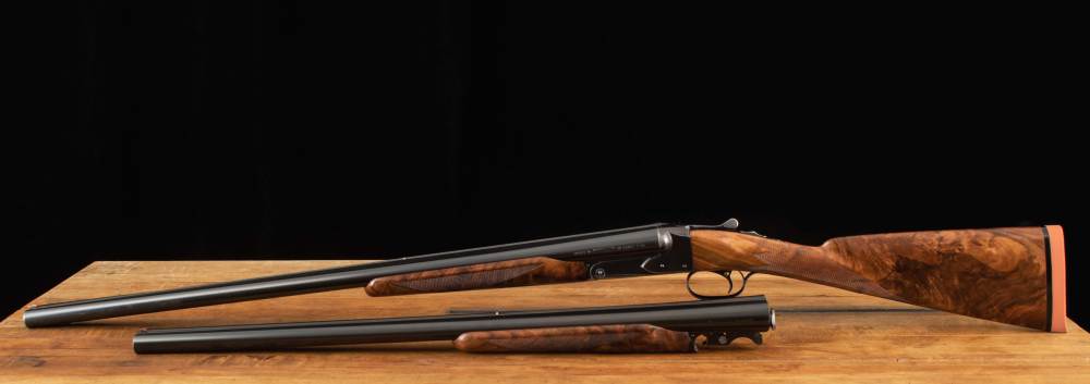 Winchester Model 21 Skeet Grade 12ga Two Barrel Set – GORGEOUS WOOD, CASED-img-24