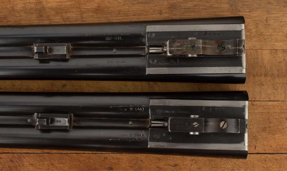 Winchester Model 21 Skeet Grade 12ga Two Barrel Set – GORGEOUS WOOD, CASED-img-23