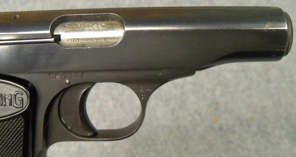 BROWNING 1910 FN BELGUIM .380 ACP SEMI AUTO POCKET PISTOL MONTREAL EXC BORE-img-2