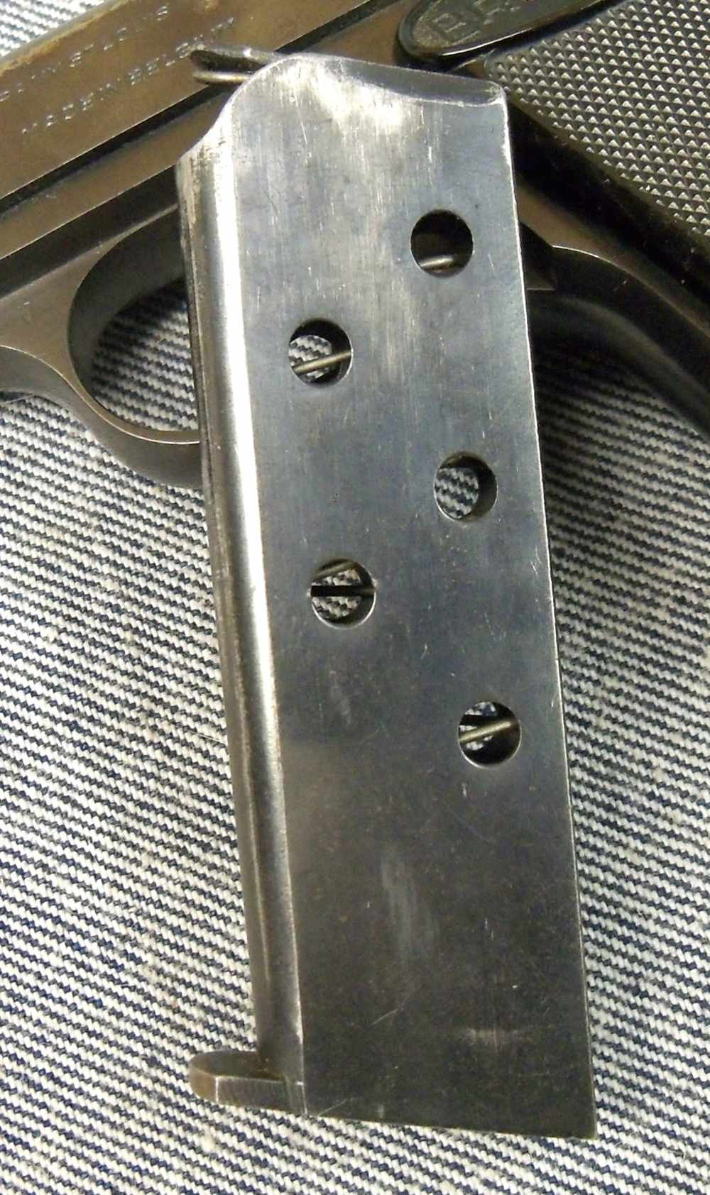 BROWNING 1910 FN BELGUIM .380 ACP SEMI AUTO POCKET PISTOL MONTREAL EXC BORE-img-15