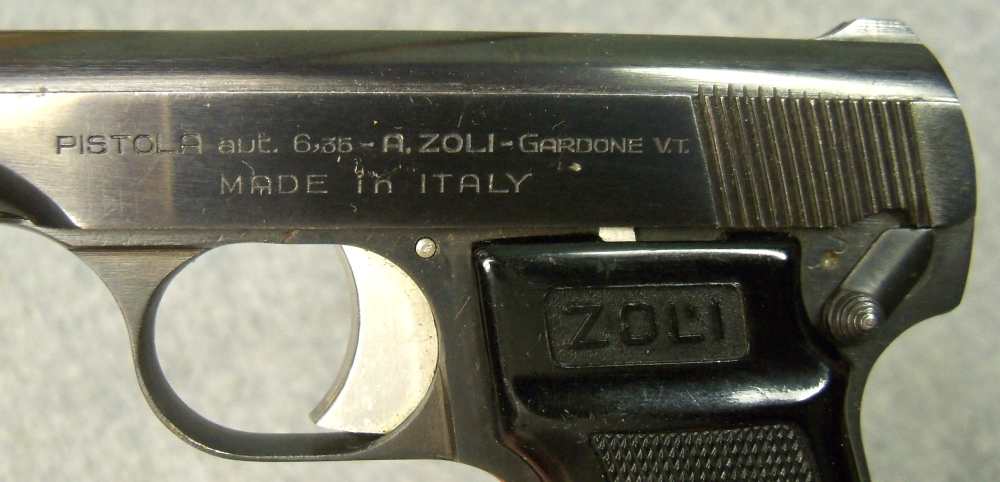 ITALIAN ZOLI SEMI AUTO POCKET PISTOL .25 ACP 1957 GARDONE VT-img-5