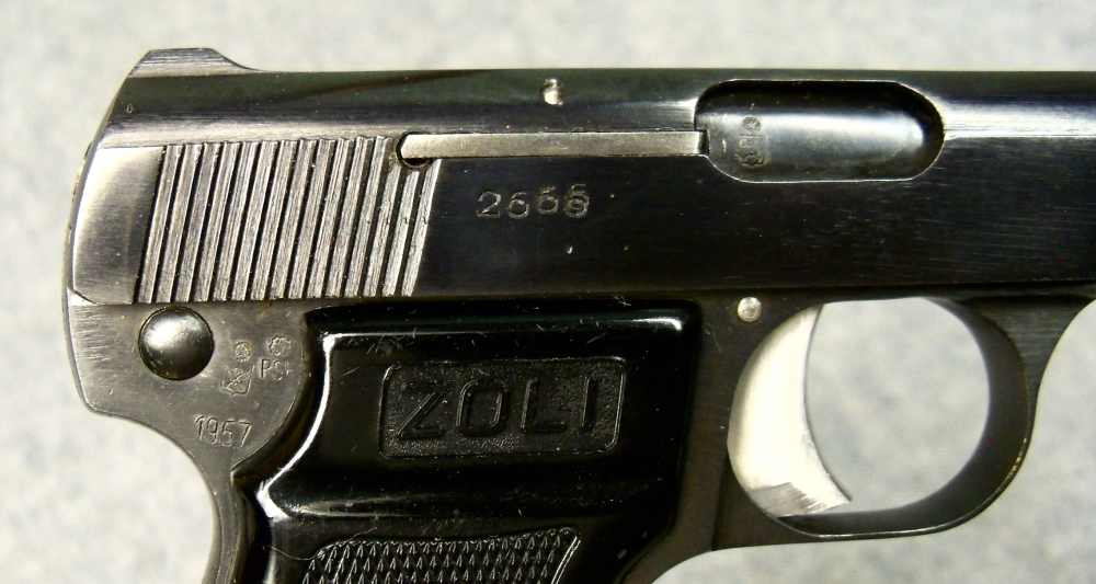 ITALIAN ZOLI SEMI AUTO POCKET PISTOL .25 ACP 1957 GARDONE VT-img-2