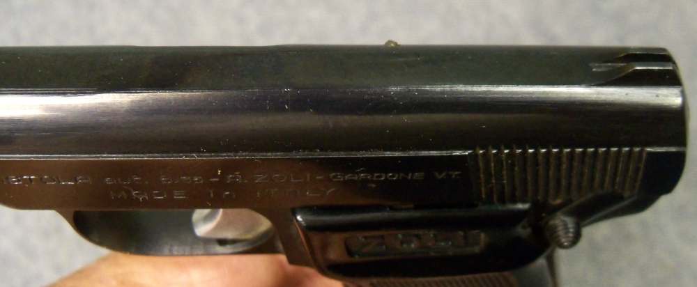 ITALIAN ZOLI SEMI AUTO POCKET PISTOL .25 ACP 1957 GARDONE VT-img-7