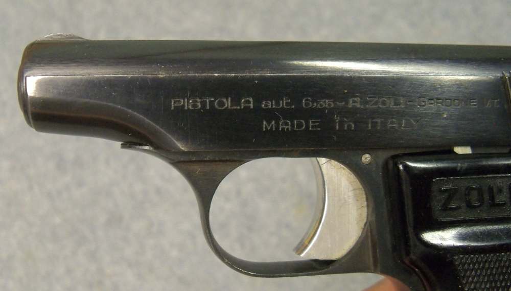ITALIAN ZOLI SEMI AUTO POCKET PISTOL .25 ACP 1957 GARDONE VT-img-6