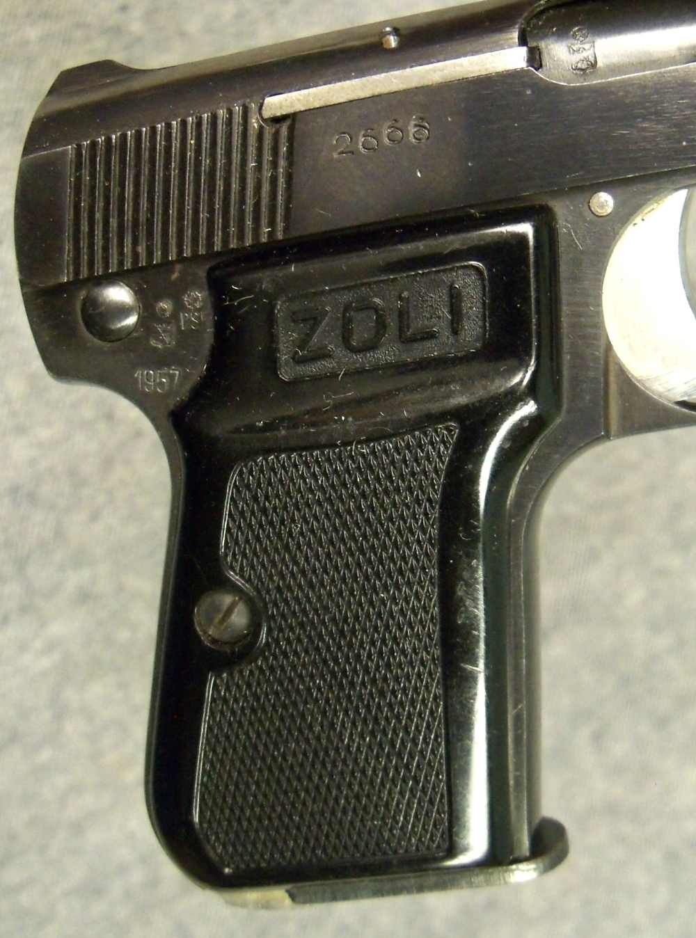 ITALIAN ZOLI SEMI AUTO POCKET PISTOL .25 ACP 1957 GARDONE VT-img-11