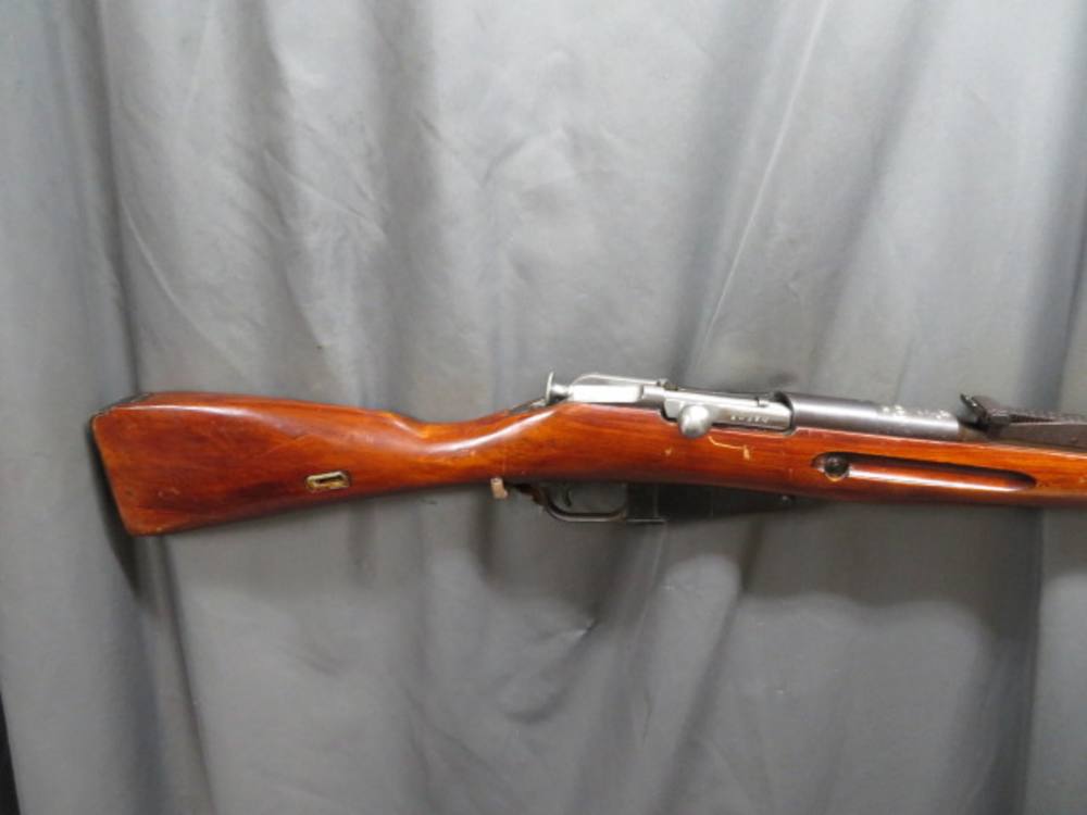 WWII RUSSIAN 91/30 MOSIN NAGANT RIFLE-TULA 1943-FORMER SNIPER-MARKED “CH”-img-1