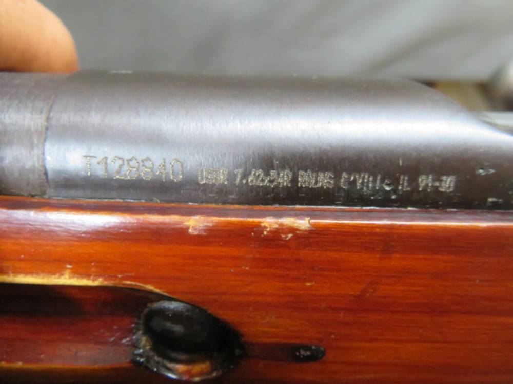 WWII RUSSIAN 91/30 MOSIN NAGANT RIFLE-TULA 1943-FORMER SNIPER-MARKED “CH”-img-8