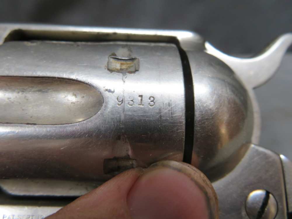 US MILITARY ARTILLERY MODEL COLT SINGLE ACTION ARMY REVOLVER-img-8