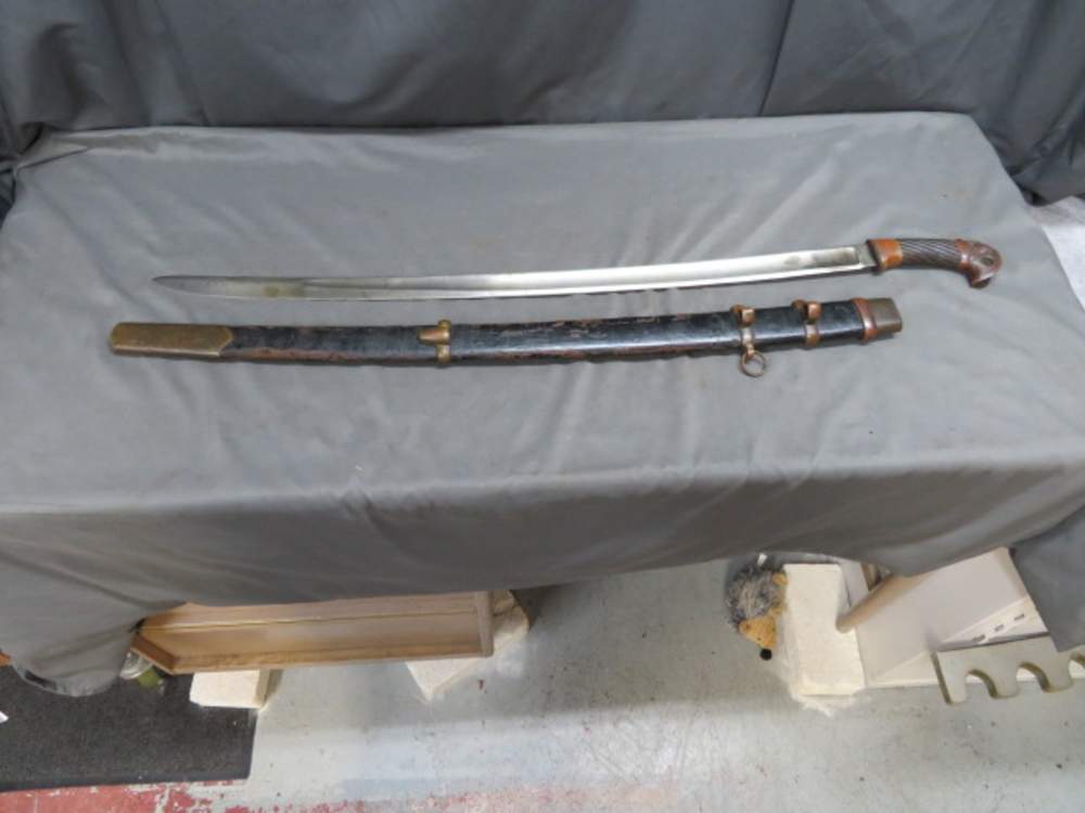 WWII RUSSIAN MODEL 1927 COSSACK CAVALRY SHASHKA SWORD-DATED 1930-img-3