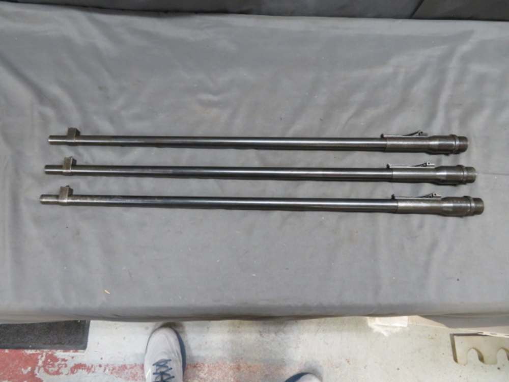 LOT OF 3 ORIGINAL WWII JAPANESE TYPE 99 ARISAKA RIFLE BARRELS-img-3