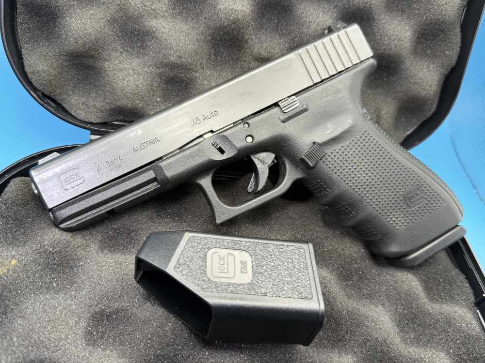 Glock 21 Gen 4 45ACP Police Trade-in G21 GNS Night Sights 45 ACP-img-0
