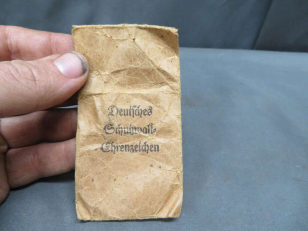 WWII GERMAN WEST WALL MEDAL W/ ENVELOPE-ORIGINAL-img-7