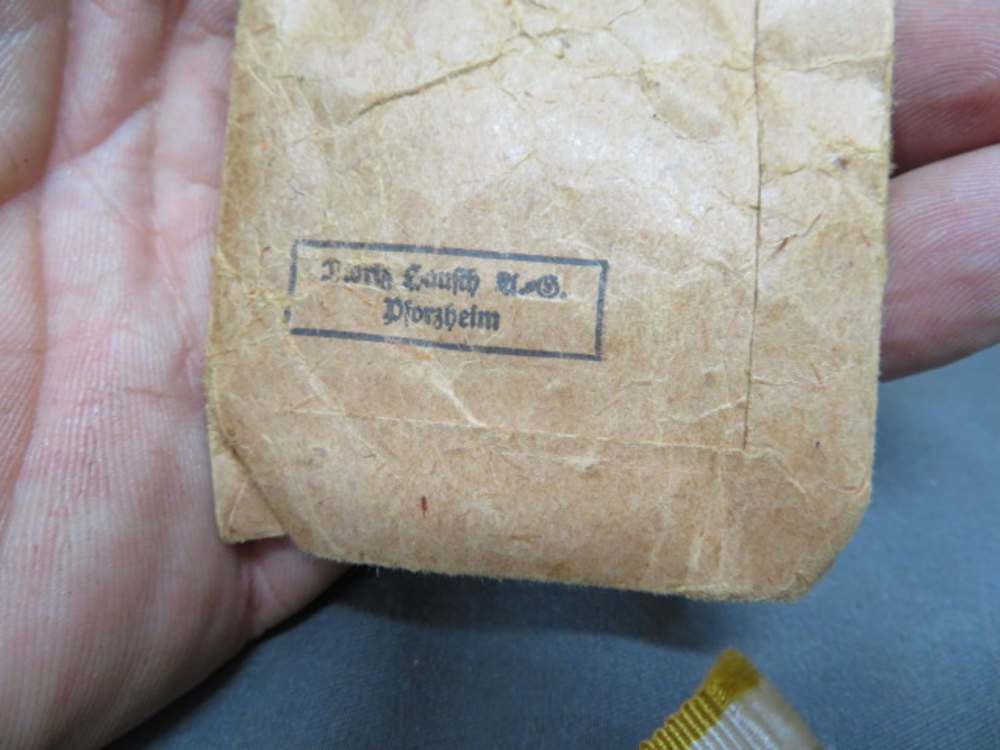 WWII GERMAN WEST WALL MEDAL W/ ENVELOPE-ORIGINAL-img-9