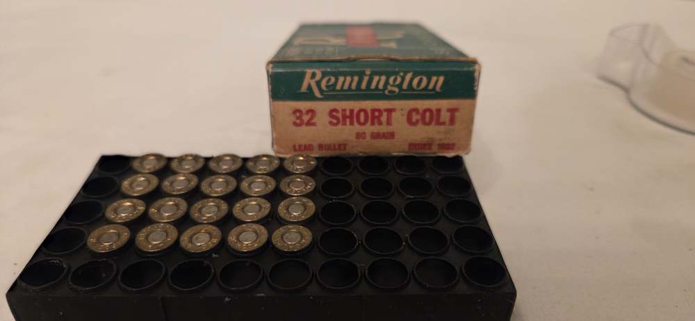 Vintage Remington 32 Short Colt 80gr Partial Box - 20rds - Kleanbore-img-4
