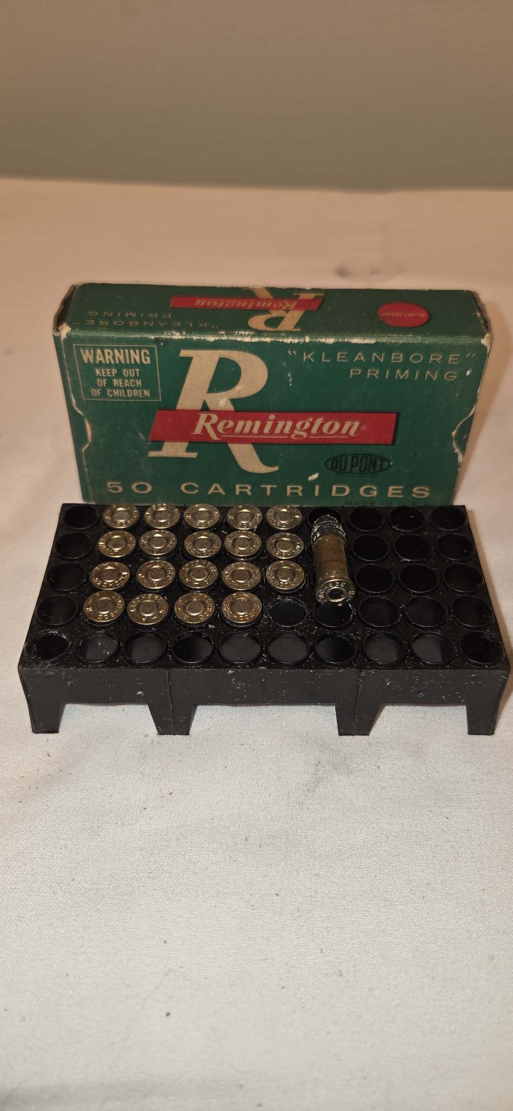 Vintage Remington 32 Short Colt 80gr Partial Box - 20rds - Kleanbore-img-0