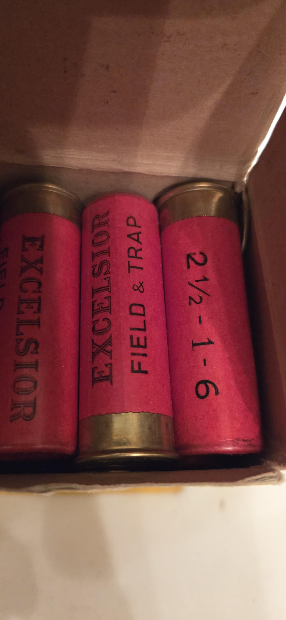 Vintage Excelsior 16GA Field & Trap Shells - 24rds - Made in Italy -img-6