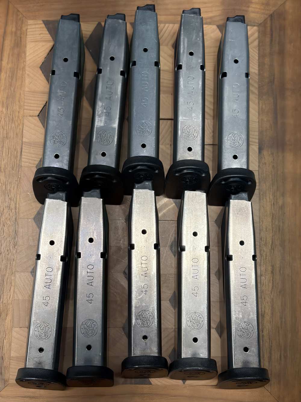 S&W M&P45 10rd .45acp magazines Smith & Wesson factory OEM 45 auto-img-0