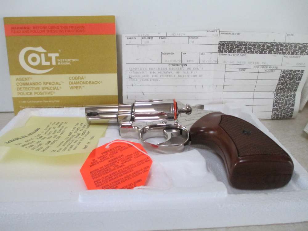 COLT 2 INCH  38 SPL NICKEL DETECTIVE SPECIAL        -img-0