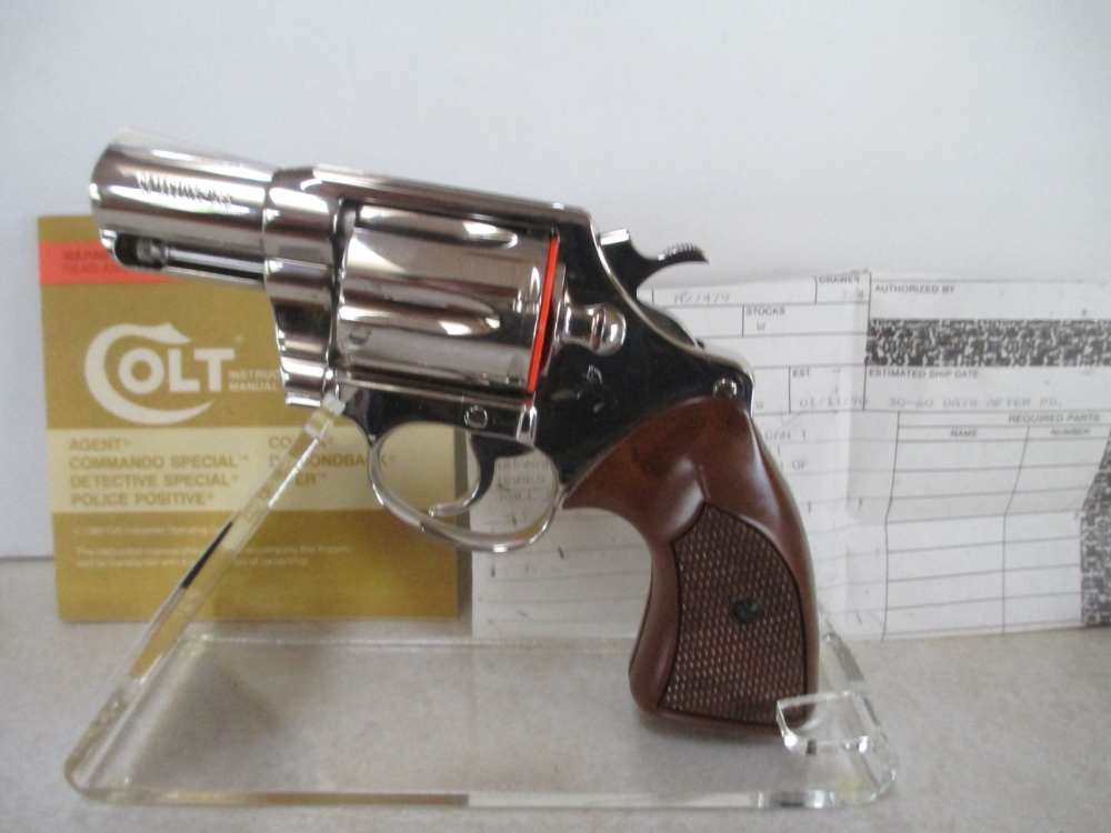 COLT 2 INCH  38 SPL NICKEL DETECTIVE SPECIAL        -img-1