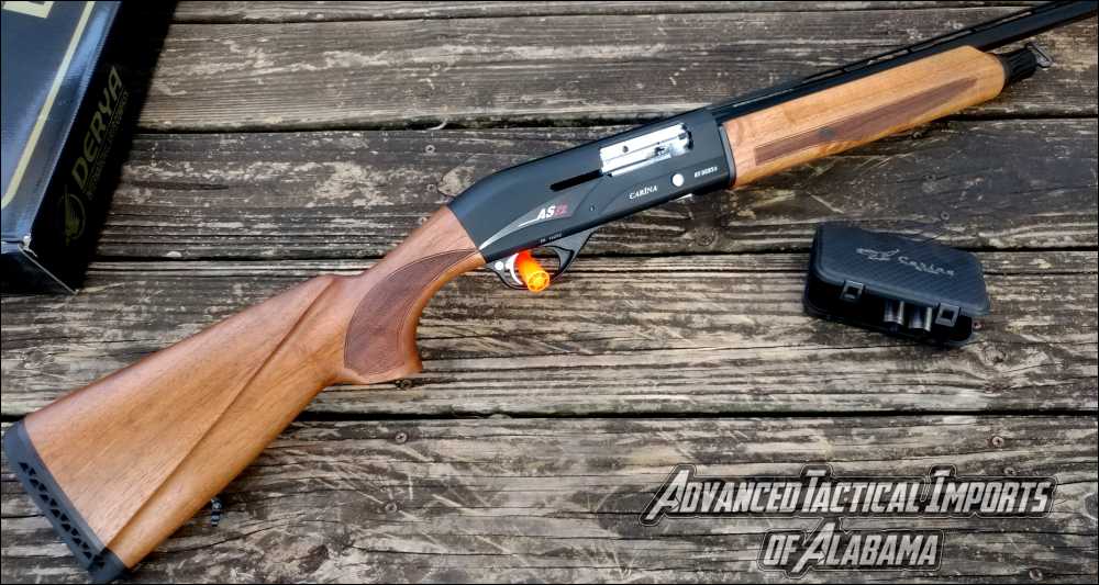 Carina AS12 AUTO Shotgun 28" Vented Rib 3", Walnut, Chokes, (NEW) (WE SHIP)-img-4