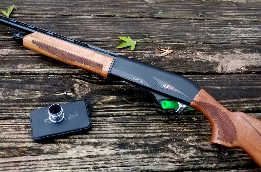 Carina AS12 AUTO Shotgun 28" Vented Rib 3", Walnut, Chokes, (NEW) (WE SHIP)-img-14