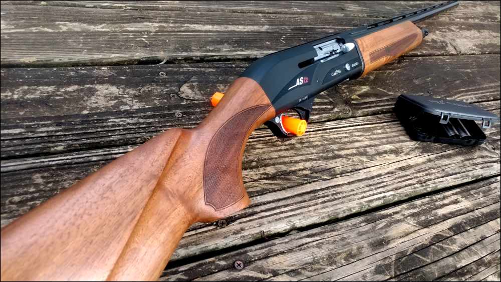 Carina AS12 AUTO Shotgun 28" Vented Rib 3", Walnut, Chokes, (NEW) (WE SHIP)-img-3