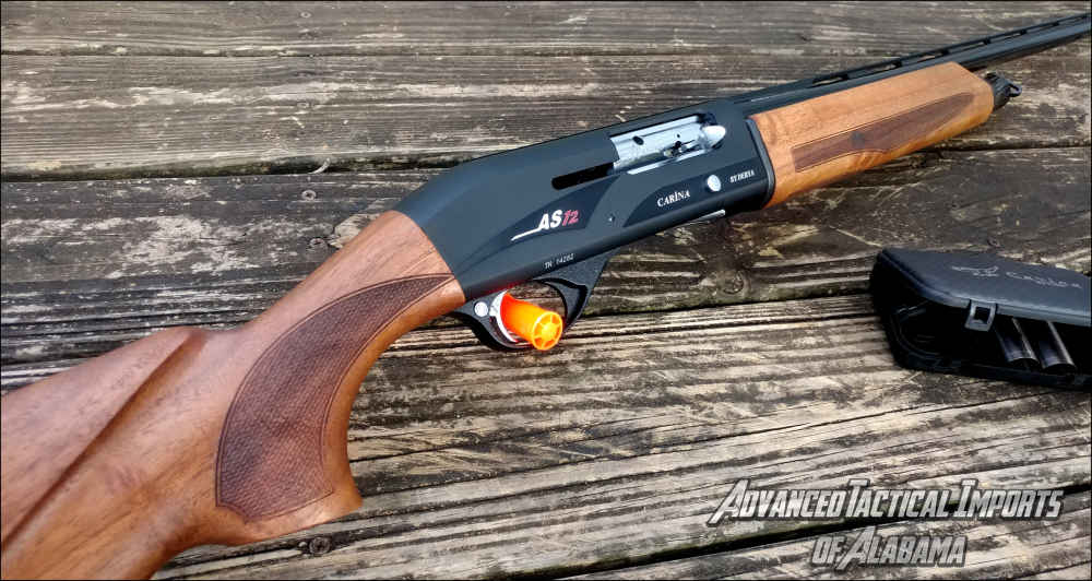 Carina AS12 AUTO Shotgun 28" Vented Rib 3", Walnut, Chokes, (NEW) (WE SHIP)-img-1