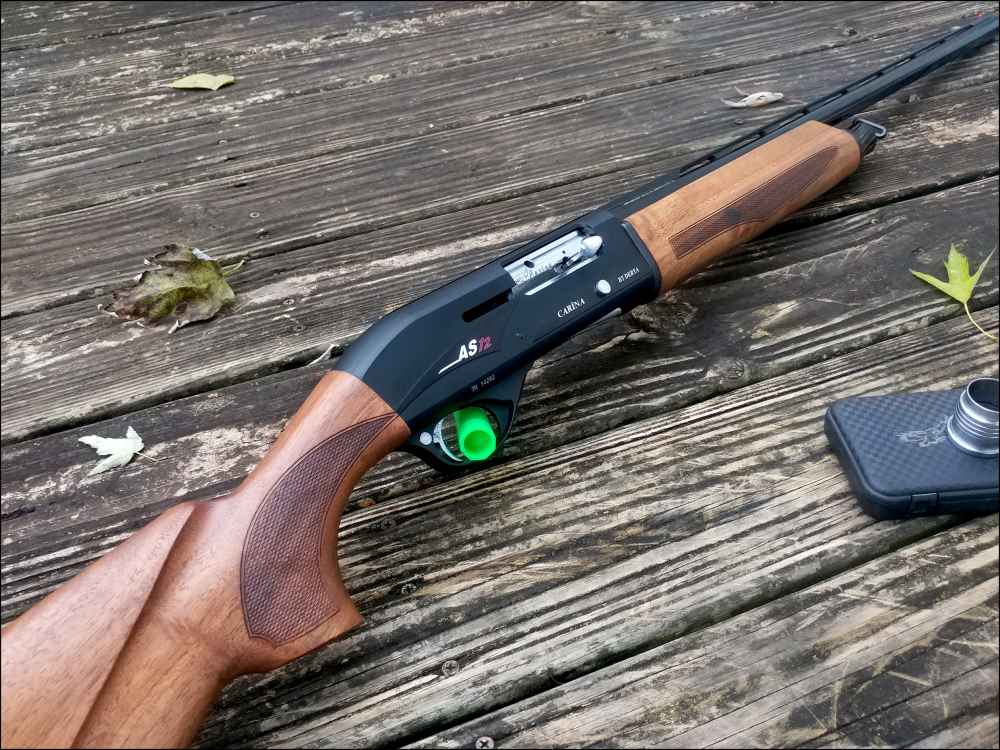 Carina AS12 AUTO Shotgun 28" Vented Rib 3", Walnut, Chokes, (NEW) (WE SHIP)-img-0