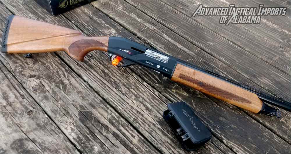 Carina AS12 AUTO Shotgun 28" Vented Rib 3", Walnut, Chokes, (NEW) (WE SHIP)-img-6