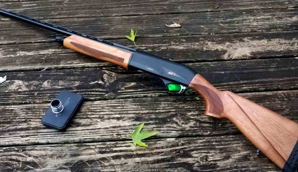 Carina AS12 AUTO Shotgun 28" Vented Rib 3", Walnut, Chokes, (NEW) (WE SHIP)-img-11