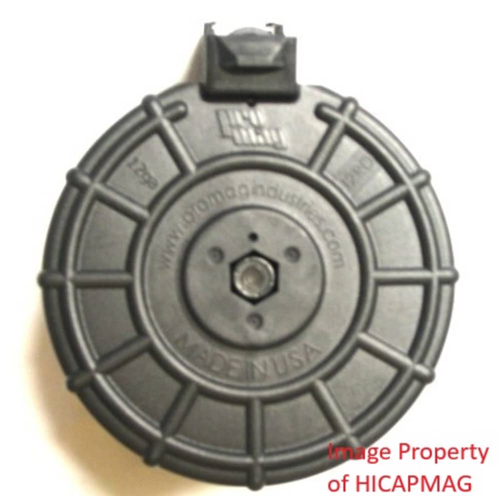 Saiga 12 12rd Drum Magazine Lynx Civet SDS S12 Black Aces Tactical JTS KS-img-1
