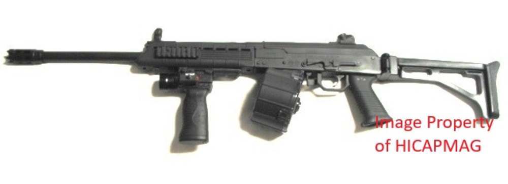 Saiga 12 12rd Drum Magazine Lynx Civet SDS S12 Black Aces Tactical JTS KS-img-2