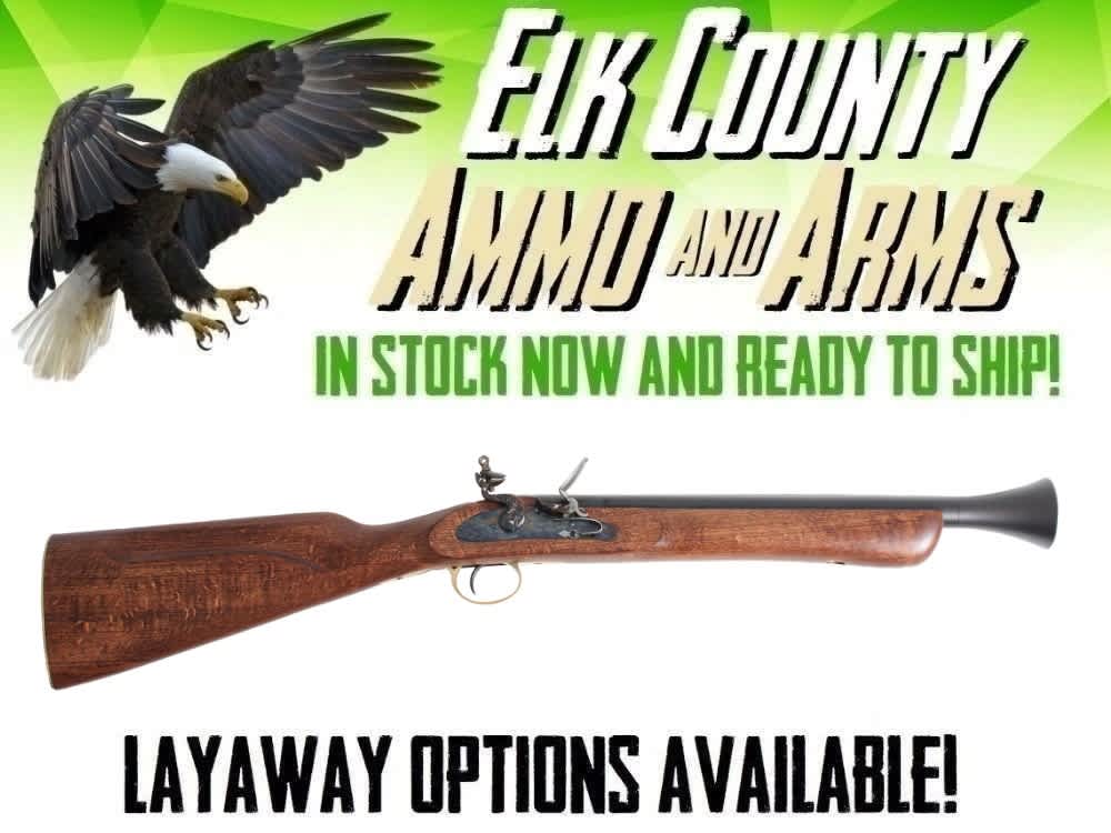 Traditions Blunderbuss Flintlock Muzzleloader .54 Cal 16" Hardwood TR510-img-0