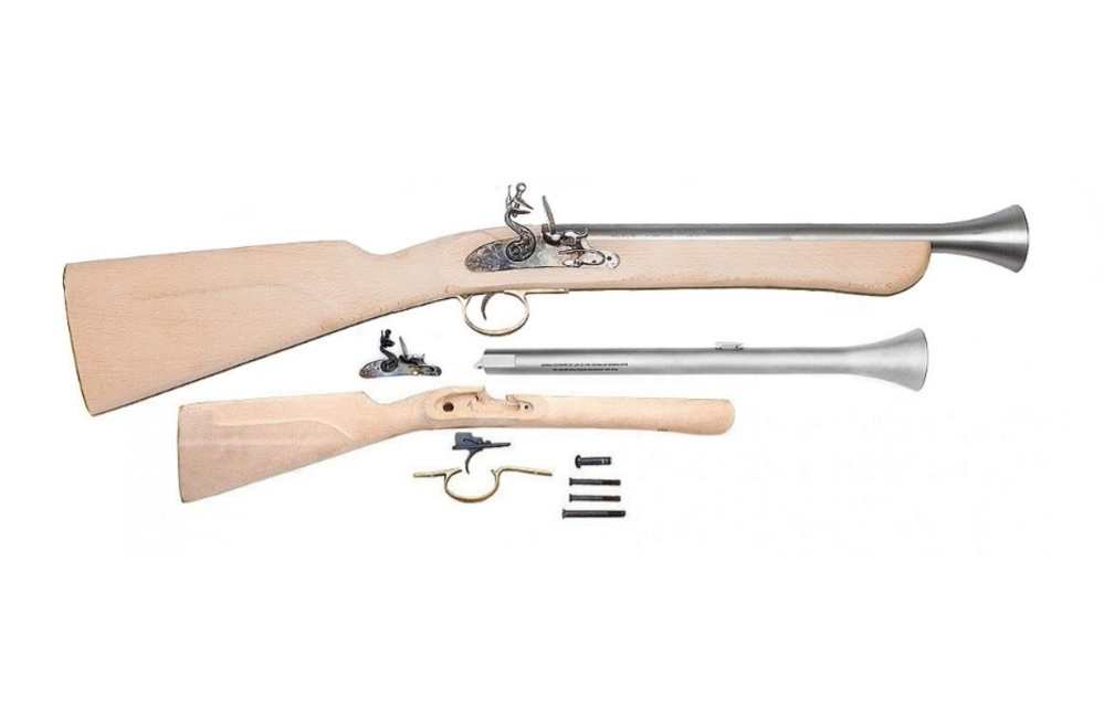 Traditions Firearms Flintlock Blunderbuss Kit .54 Cal 16.75" White KR510-img-1
