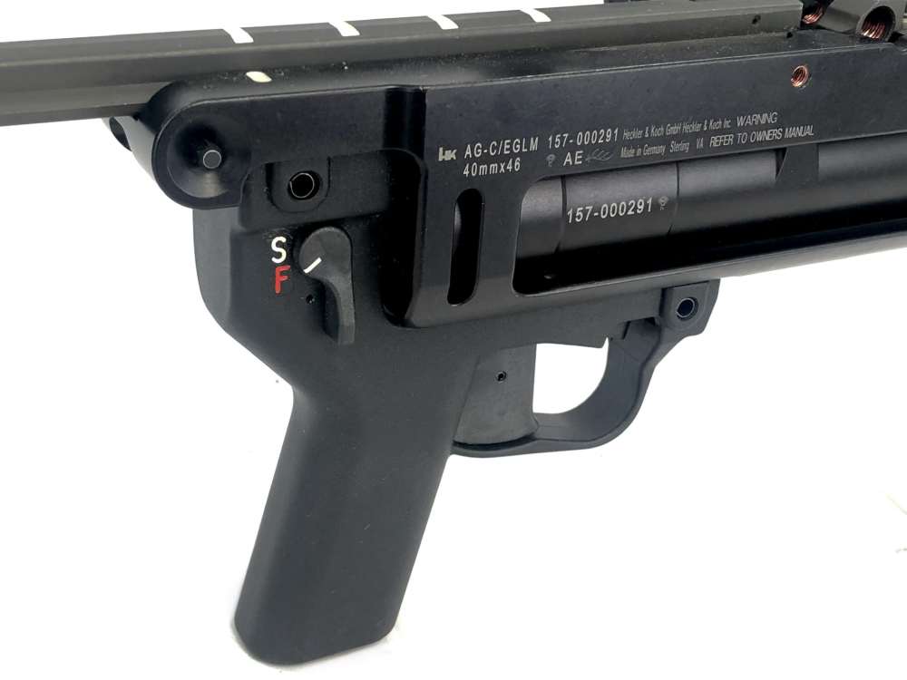 RARE Heckler & Koch AG-C/EGLM 40mm Dealer Sample Only Grenade Launcher -img-5