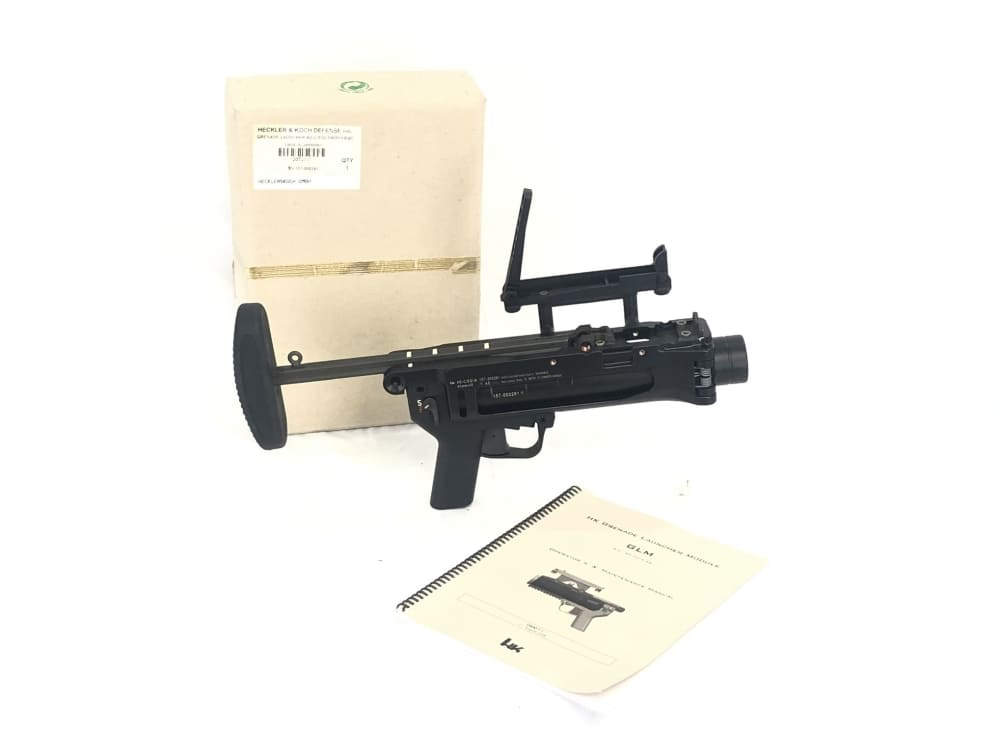 RARE Heckler & Koch AG-C/EGLM 40mm Dealer Sample Only Grenade Launcher -img-0