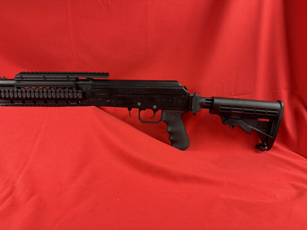 Saiga-12 Shotgun, Quad Rail, Adjustable Stock 2-mags, 5 and 10 round-img-5